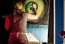Impartation 2010 - Prophetic Painting - Patricia Gazy